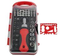 DIY TECH UK - 30 in 1 Magnetic Ratchet Screwdriver Set + FREE 48 in 1 Wallet Tool - EXTRA STRONG High Carbon Stainless Steel, Screwdriver & Precision Bits, Socket Wrench, Bit Holder, Handle, With Case