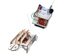 DIY Telegraph Model Iron Wood Science Kit for Children