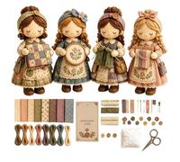 DIY Tiny Worlds Collection Patchwork Kit,DIY Craft Kit with Full Materials