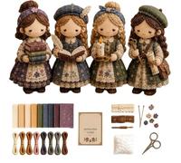 DIY Tiny Worlds Collection Patchwork Kit,DIY Craft Kit with Full Materials