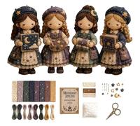 DIY Tiny Worlds Collection Patchwork Kit,DIY Craft Kit with Full Materials