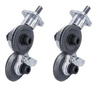 DIY Tool 2 Pcs DIY Metal Snips Attachments Tool Metal Nibbler Drill Attachment with Adapter