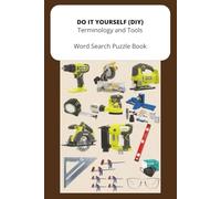 DIY Tools & Terminology Word Search Puzzle Book