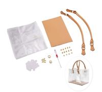 DIY Tote Bag Handbag Making Kit, DIY Handmade Clear PVC Gift Bag Craft Accessory Tool Set Diy Women's Bags, Create Your Own Stylish Handbags