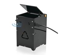 DIY Trash Can Soldering Practice Kit, Automatic Trash Can Model with Photoelectric Sensor & Manual Switch, USB-Powered Electronics Project for STEM Learning,High School College Students and Hobbyists