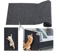 DIY Trimmable Cat Scratching Mat, Self Adhesive Cat Scratching Mat, Sofa Cat Scratch Protector, Cat Furniture Protector for Protecting Carpets, Walls, Sofas and Preventing Cat Scratches (40×100 CM)