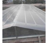 DIY UV Resistant Polycarbonate Greenhouse Panels - 1.5mm Thick Insulated Transparent Roof Sheets for Gardening Agriculture Canopies & Courtyards - Available in 1/1.2/1.5m Widths Custom Le