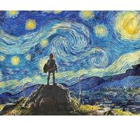 DIY Video Game Anime Diamond Painting Kits for Adults Beginners,Simple Starry Night and Villages Diamond Art Kits for Adluts,Nightscape Mountain Cartoon Gem Art Kits for Home Wall Decor 12X16 Inch.