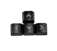DIY WASD Direction Gaming Keycaps Set ABS Backlit Shine Through