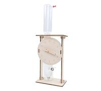 DIY Water Clock Science Experiments Kit, Wooden STEM Science Kits Ancient Dripping Timer Model | Educational Physics Project Handmade Time Measurement Experiment for Kids Ages 8 9 10 11 12 13 14