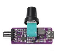 DIY Water Cooling for pwm Fan Controller, 4-Pin 12V DC Boost Converter, Efficient 85-90% Conversion, Quiet Operation for PC Build Optimization(A)