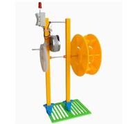 DIY Water Turbine Generator Kit - Hydroelectric Science Experiment for Educational Labs & Physics Learning, Hand-Cranked Design
