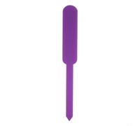 DIY Waterproof Plant Tags Sturdy Plastic Labels for Tracking Plant Types and Growth 100 Pack (Purple)