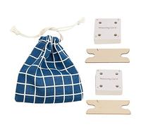 DIY Weaving Card Loom and Traditional Tablet Loom Set with Exquisite Craftsmanship - Weaving Accessories Complete Kit for Craft Lovers and Beginners