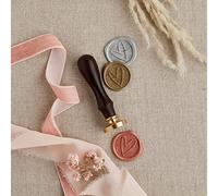 DIY Wedding Heart Seal Wax Stamp by Hootyballoo