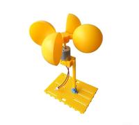 DIY Wind Generator Kits, Wind Power Generator, Mini Wind Turbine, DC Motor Model DIY Kits With With Holder Blades Brushless Motor