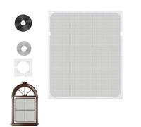DIY Window Grille Reusable Mesh with Magnetic No Drill