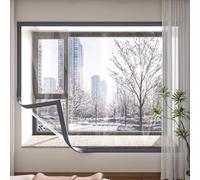 DIY Window Insulation Film Kit, Heat Blocking, UV Protection, Draft Excluder & Double Glazing Insulation Film, Indoor Transparent for Heat and Cold Winterizing Kit