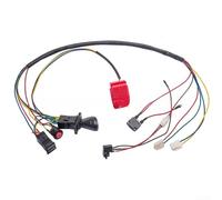 Diy Wire Harness Electric Conversion Kit With Start Switch And Forward Reverse Gear For 6v 12v Kids Ride On Toys Car Red Black Color Set
