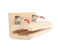 DIY Wood Leathercraft Leather Table Desktop Lacing Stitching Sewing Pony Horse Clamp Streamlined Design Leather Stitching Pony Flexible Leather Sewing Pony for Leather Hand Stitching