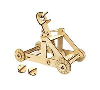 DIY Wooden Catapult Science Experiments Kit - STEM Science Kits for Kids, Build Your Own Medieval Catapult Model, Educational Engineering Project for Boys & Girls Ages 8-12 Classroom Physics Activity