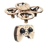 DIY Wooden Drone As̈sembly Kit, Wood Drone Building Kit, STEM Learning Toys