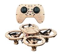 DIY Wooden Drone Build Ķit for kids Educational STEM Flying Toy