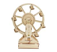 DIY Wooden Ferris Wheel Science Experiments for Kids - STEM Science Kits Educational Engineering Project, Hands-On Building Model Activity Toy for Children Boys Girls Ages 8 9 10 11 12