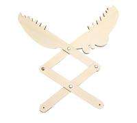 DIY Wooden Mechanical Hand Science Kits, STEM Experiments for Kids Educational Engineering Project, Simple Lever Model Assembly Toy for Classroom Physics Learning and Hands-On Activities