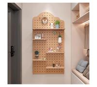 DIY Wooden Pegboard Kit - Wall-Mount Display Organizer for Home, Office, Kitchen, Garage & Craft Room - Versatile Pegboard Panels for Creative Storage Solutions