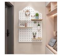 DIY Wooden Pegboard Kit - Wall-Mount Display Organizer for Home, Office, Kitchen, Garage & Craft Room - Versatile Pegboard Panels for Creative Storage Solutions