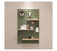 DIY Wooden Pegboard Kit - Wall-Mount Display Organizer for Home, Office, Kitchen, Garage & Craft Room - Versatile Pegboard Panels for Creative Storage Solutions