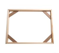 DIY Wooden Picture Frame for Canvas Art and Posters Secure Fit Home Wall Decoration Kit(20 * 30cm)