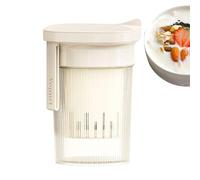 DIY Yogurt Strainer - Reusable Cheese and Yogurt Filter with Lid | Multipurpose Tool for Separating Serum Small Foods Fruit and Kitchen Reusable Gadgets