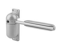 DIY Zinc Alloy Durable Automatic Mounted Spring Door Closer,Adjustable Surface Door Closer 8.8 * 2.5 * 3.5cm Closes Doors Up to Be 68kg