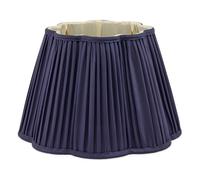 Diya silk lampshade Midnight blue M