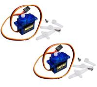 DIYables Servo Motor SG90 180 Degree for Arduino, ESP32, ESP8266, Raspberry Pi, 2 Pieces