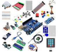 DIYables STEM V3 Starter Kit - Fully Compatible with Arduino Uno R3, Includes DIYables Board, Sensors, Display, Modules, Expansion Board, Breadboard, Jumper Wires