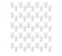Diyalo 3-Hole Holy Ave Maria/Miraculous Medal/Our Lady of Aparecida/Saint Bernadette of Lourdes Rosary Chaplet Connector DIY Jewelry Making Parts in Bulk (F-50pcs)