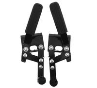 DIYEAH 1 Pair Manual Wheelchair Hand Brake with Screw Fixing for Rear Wheel, Heavy Duty Transport Chair Brake Handle Replacement, Senior Mobility Aid Accessory