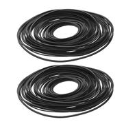 DIYEAH 1 Set Cassette Recorder Belt: 40-190mm Recorder Rubber Belts Replacement 0.7mm/1mm Wide Mixed Flat Square for Cassette Turntable DVD Player VCR Repair