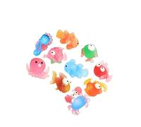 DIYEAH 1 Set Mixed Style Sea Creature Resin Decoration for DIY Projects Micro Landscape Ornament Safe and Durable Craft Accessories for Fish Tank and Keychain Supplies