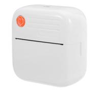 DIYEAH 1 Set Portable Handheld Thermal Label Printer Mini Shipping Label Maker for Office Travel Students High Definition Printing Compact Design Easy Operation