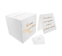 DIYEAH 1 Set Suggestion Box with Slot: Employee Feedback and Complaint Box with Comment Cards for Office School Retail Restaurants Small Businesses Supplies