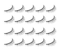 DIYEAH 10 Pairs False Eyelashes Fake Lashes Classic Fiber Charming Curved Design for Women and Many Occasions Makeup Accessories