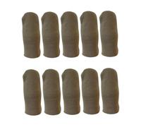 DIYEAH 10 pcs Ultra-thin Silver Fiber Screen Touch Finger Covers Anti-sweat Gaming Finger Sleeves Lightweight Anti-slip Protector for Mobile Phones