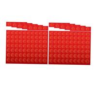 DIYEAH 10 Sets Spring Festival Writing Red Paper for Chinese Calligraphy Durable Blank Rice Paper for Home Decoration Creative Holiday