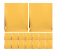 DIYEAH 1000pcs Gold Foil Paper for Crafts Multipurpose for Folding 10*13cm DIY Yuanbao Crafting Funeral Worship Qinqming Festival Supplies