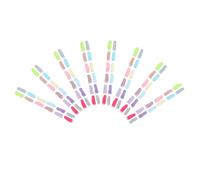 DIYEAH 100Pcs Breathable Cotton Finger Protectors, Soft Cotton Fabric Finger Covers for Work and Injury Protection, Comfortable Fingertip Sleeves for Manual Tasks and Safety Random Style