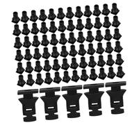 DIYEAH 100pcs Cable Strain Relief Cord Grip Wire Gland Electrical Wire Connector for Wiring Projects Durable Electrical Cord Protector for Control Boxes and Appliances Inner Black Cable
